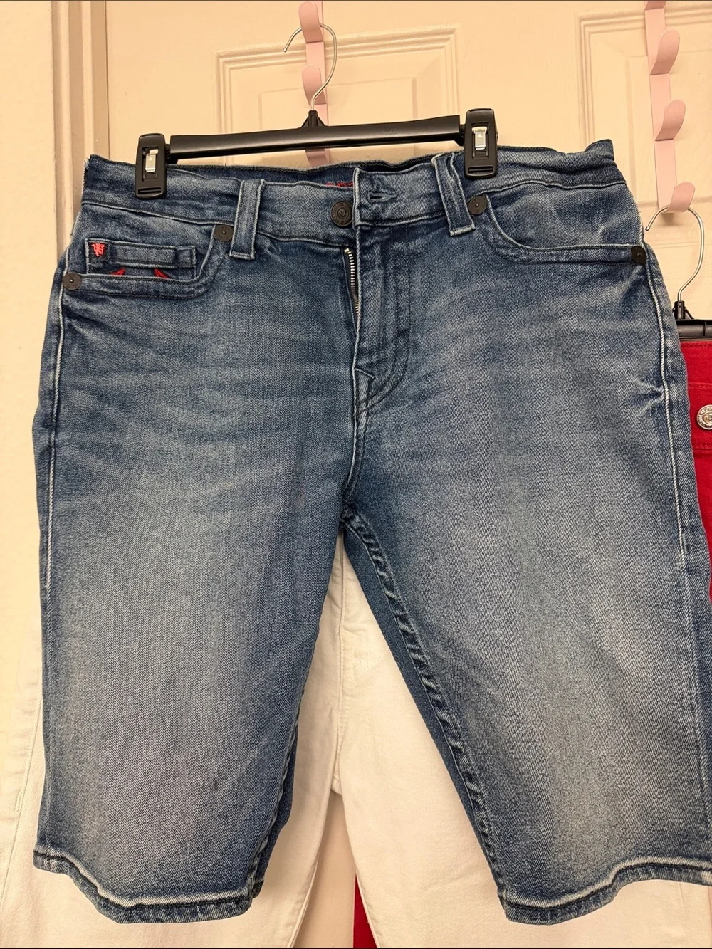 Mens True Religion denim shorts bundle